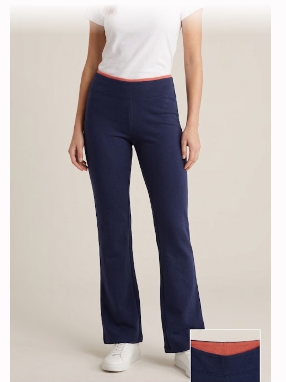 SO Wide Leg Navy Blue Sweatpants Sz XS